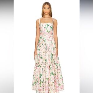 Agua By Agua Bendita Lima Maxi Dress in Jardinera